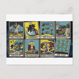 HET ILLUMINATI-KAARTGAME BRIEFKAART