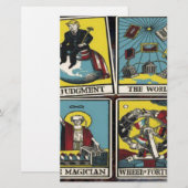 HET ILLUMINATI-KAARTGAME BRIEFPAPIER (Voorkant / Achterkant)