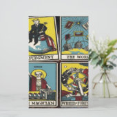 HET ILLUMINATI-KAARTGAME BRIEFPAPIER (Staand voorkant)