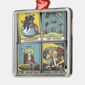 HET ILLUMINATI-KAARTGAME METALEN ORNAMENT (Links)