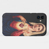 Het immaculair hart van Mary Case-Mate iPhone Case (Achterkant (horizontaal))