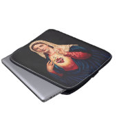 Het immaculair hart van Mary Laptop Sleeve (Voorkant onderkant)