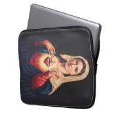 Het immaculair hart van Mary Laptop Sleeve (Voorkant Links)