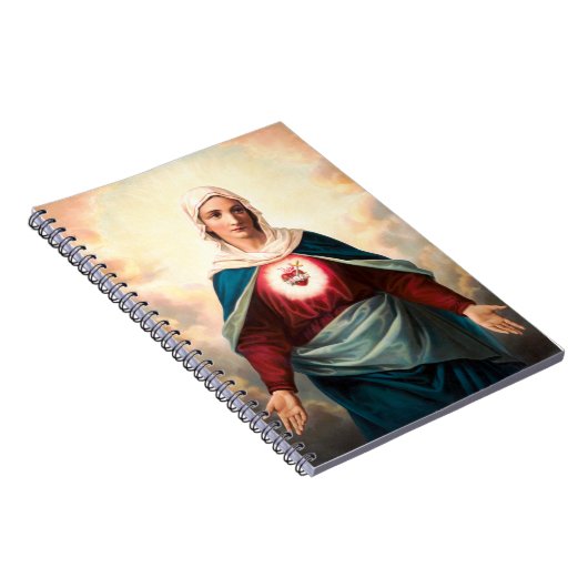 Het immaculair hart van Mary Notitieboek (Rechterzijde)