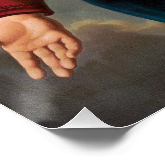 Het immaculair hart van Mary Perfect Poster (Hoek)