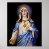 Het immaculair hart van Mary Poster (Voorkant)