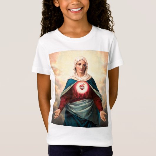 Het immaculair hart van Mary T-shirt (Voorkant)
