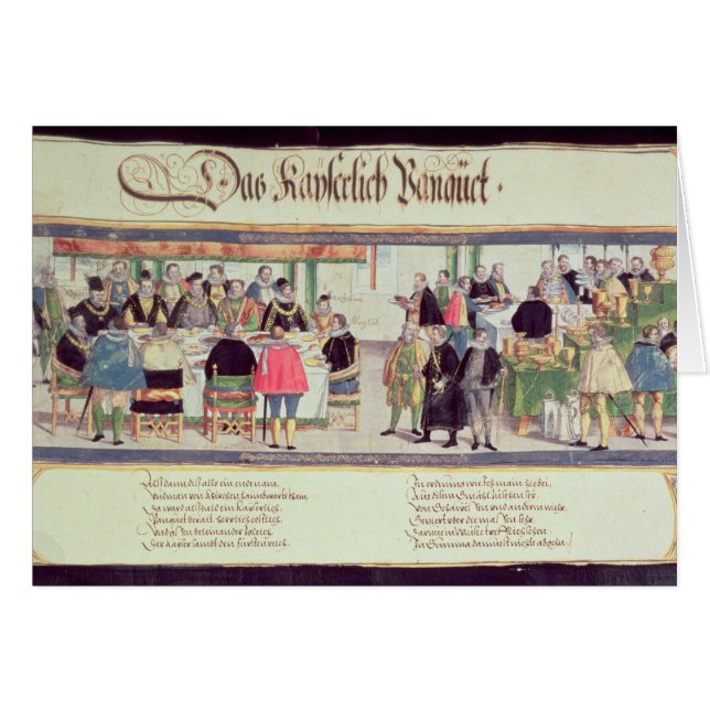 Het imperial Banquet: een scène (Voorkant Horizontaal)