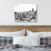 Het imperiale paleis in Ido, Japan Canvas Afdruk (Insitu (Slaapkamer))