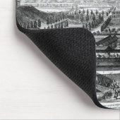 Het imperiale paleis in Ido, Japan Muismat (Hoek)