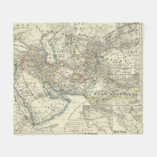 Het imperium van de Caliph op zijn grootste - Oost Fleece Deken