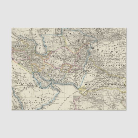Het imperium van de Caliph op zijn grootste - Oost Tissuepapier (Voorkant)