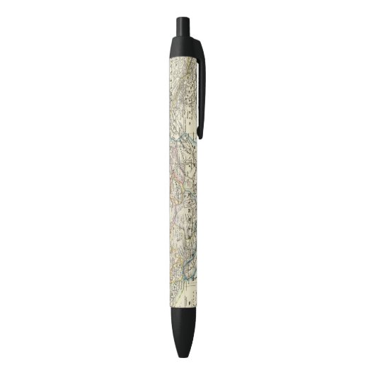 Het imperium van de Caliph op zijn grootste - Oost Zwarte Inkt Pen (Achterkant (Verticaal))