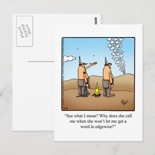 Het in aanraking houden van Briefkaart "spectickle (Voorkant / Achterkant)