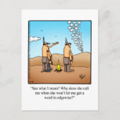 Het in aanraking houden van Briefkaart "spectickle (Voorkant)