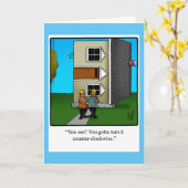 Het in aanraking houden van het Wenskaart van de H Kaart (Gele Bloem)