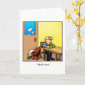 Het in aanraking houden van het Wenskaart van de H Kaart (Gele Bloem)