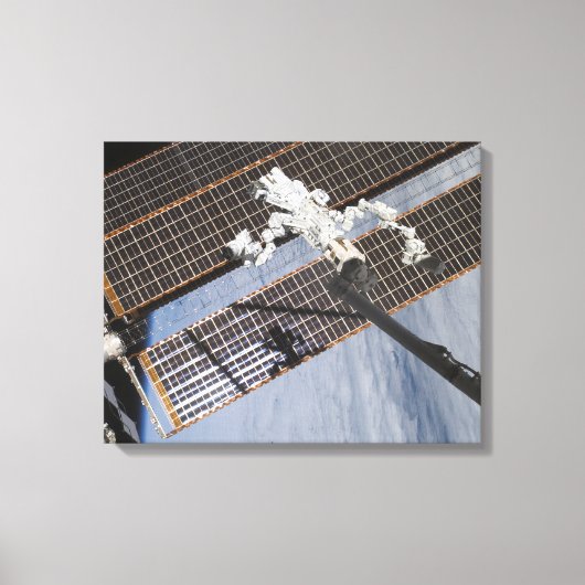 Het in Canada gebouwde Dextre roboticasysteem 2 Canvas Afdruk (Voorkant)