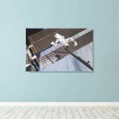 Het in Canada gebouwde Dextre roboticasysteem 2 Canvas Afdruk (Insitu (Houten vloer))