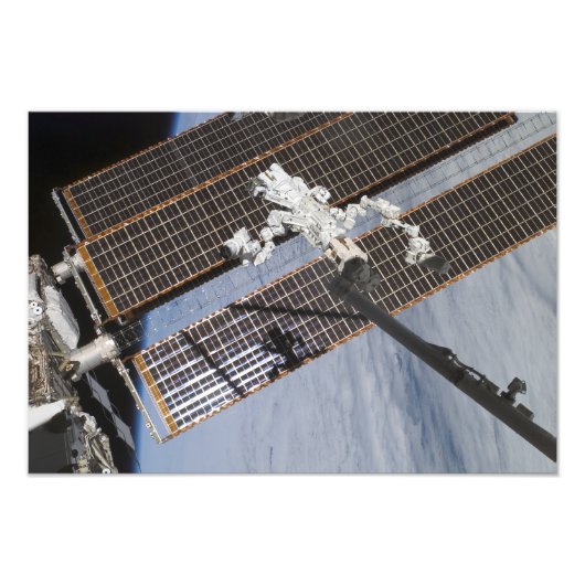 Het in Canada gebouwde Dextre roboticasysteem 2 Foto Afdruk (Voorkant)