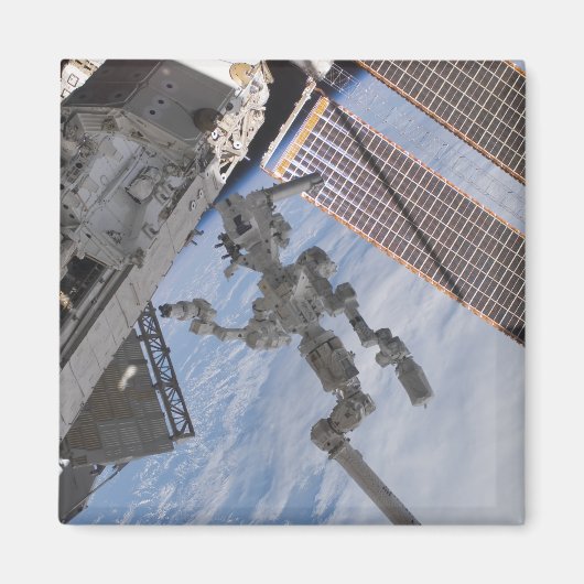 Het in Canada gebouwde Dextre roboticasysteem 2 Magneet (Voorkant)