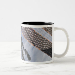 Het in Canada gebouwde Dextre roboticasysteem 2 Tweekleurige Koffiemok