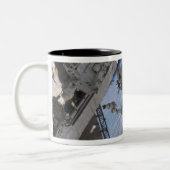 Het in Canada gebouwde Dextre roboticasysteem 2 Tweekleurige Koffiemok (Links)