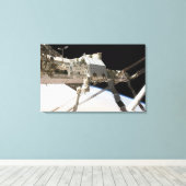 Het in Canada gebouwde Dextre roboticasysteem 3 Canvas Afdruk (Insitu (Houten vloer))