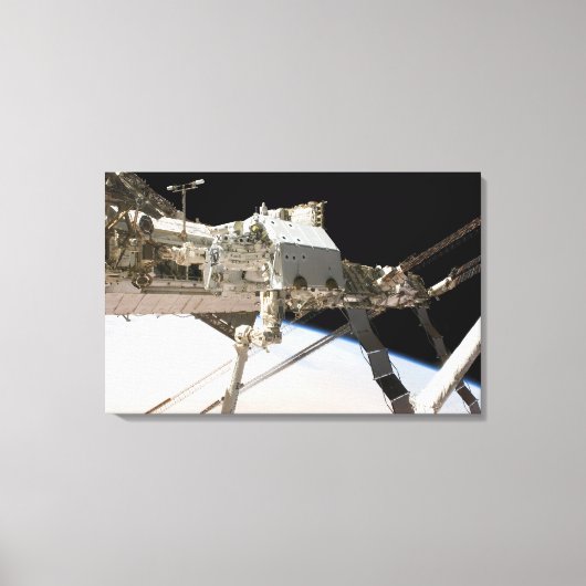 Het in Canada gebouwde Dextre roboticasysteem 3 Canvas Afdruk (Voorkant)