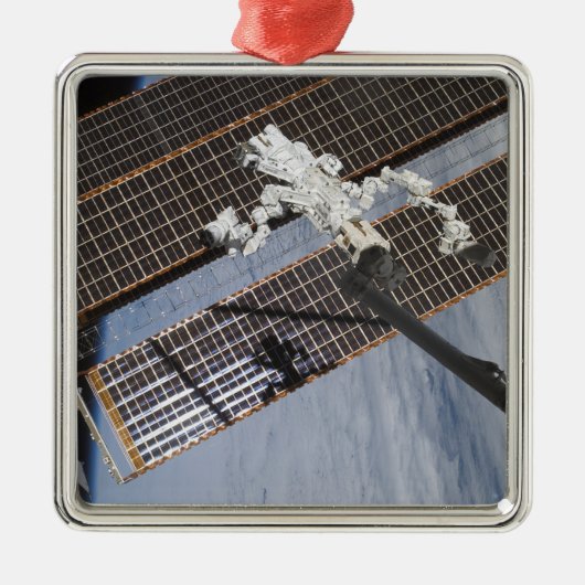 Het in Canada gebouwde Dextre roboticasysteem 3 Metalen Ornament (Voorkant)