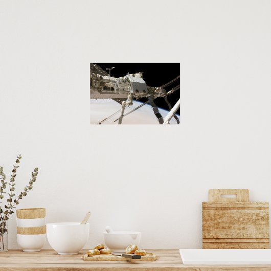 Het in Canada gebouwde Dextre roboticasysteem 3 Poster (Keuken)