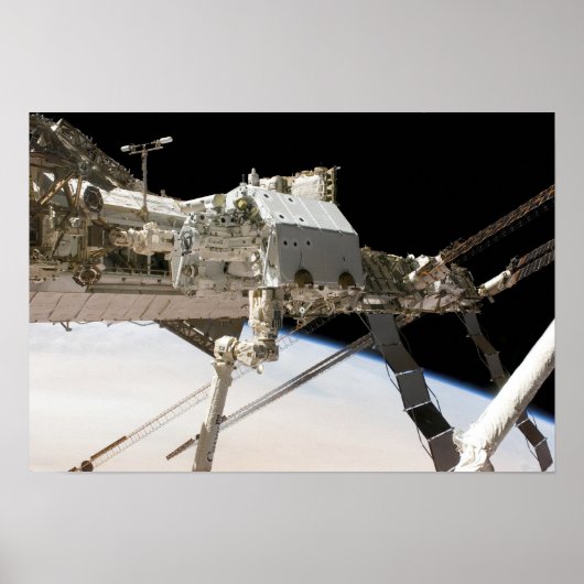 Het in Canada gebouwde Dextre roboticasysteem 3 Poster (Voorkant)