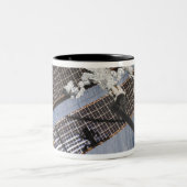 Het in Canada gebouwde Dextre roboticasysteem 3 Tweekleurige Koffiemok (Center)