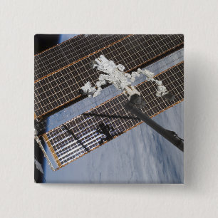 Het in Canada gebouwde Dextre roboticasysteem 3 Vierkante Button 5,1 Cm