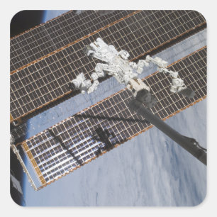 Het in Canada gebouwde Dextre roboticasysteem 3 Vierkante Sticker