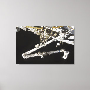 Het in Canada gebouwde ruimtestation Canvas Afdruk