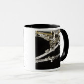 Het in Canada gebouwde ruimtestation Mok (Voorkant rechts)