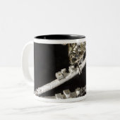 Het in Canada gebouwde ruimtestation Tweekleurige Koffiemok (Voorkant links)