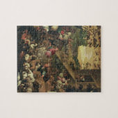 Het in de ark brengen van de dieren legpuzzel (Horizontaal)