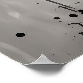 Het in de nachtelijke hemel steken van de leeuw poster (Hoek)