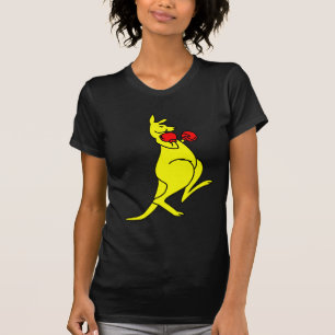 Het in dozen doen Kangoeroe T-shirt
