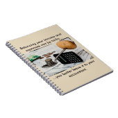 "Het in evenwicht brengen van je inkomsten en uitg Notitieboek (Rechterzijde)