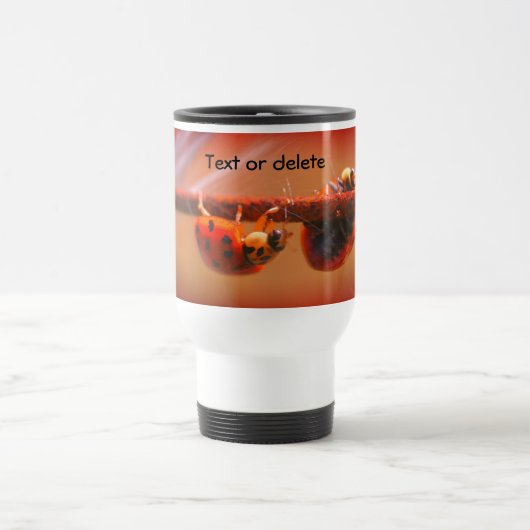 Het in evenwicht brengen van Natuur Ladybugs Geper Reisbeker (Center)