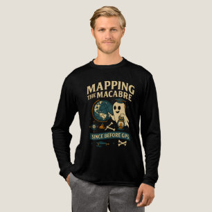 Het in kaart brengen van de macabere voor GPS-lera Tri-Blend Shirt