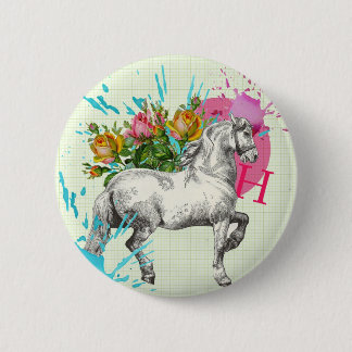" het in " - knoppenbadge " ronde button 5,7 cm