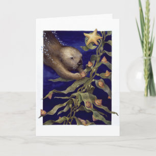 Het in orde maken van de Boom Feestdagen Kaart