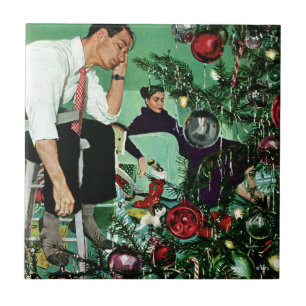 Het in orde maken van de Boom Tegeltje