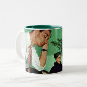 Het in orde maken van de Boom Tweekleurige Koffiemok (Voorkant links)