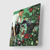 Het in orde maken van de Boom Vierkante Klok (Hoek)