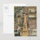 Het Indiase dorp Secoton, c.1570-80 Briefkaart (Voorkant / Achterkant)